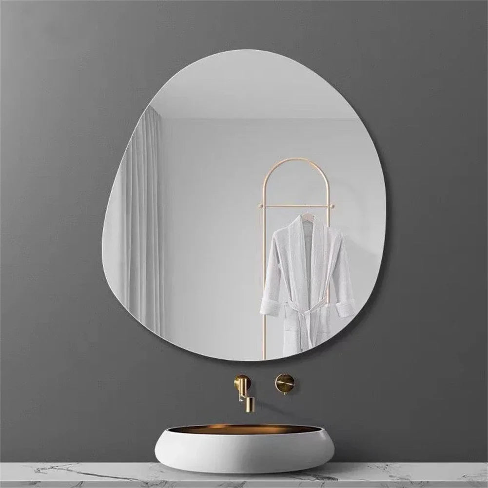 Irregular Mirror Wall Decorative Mirrors For Dressing Table Bedroom Living Room Glass Mirror Living Room Decor