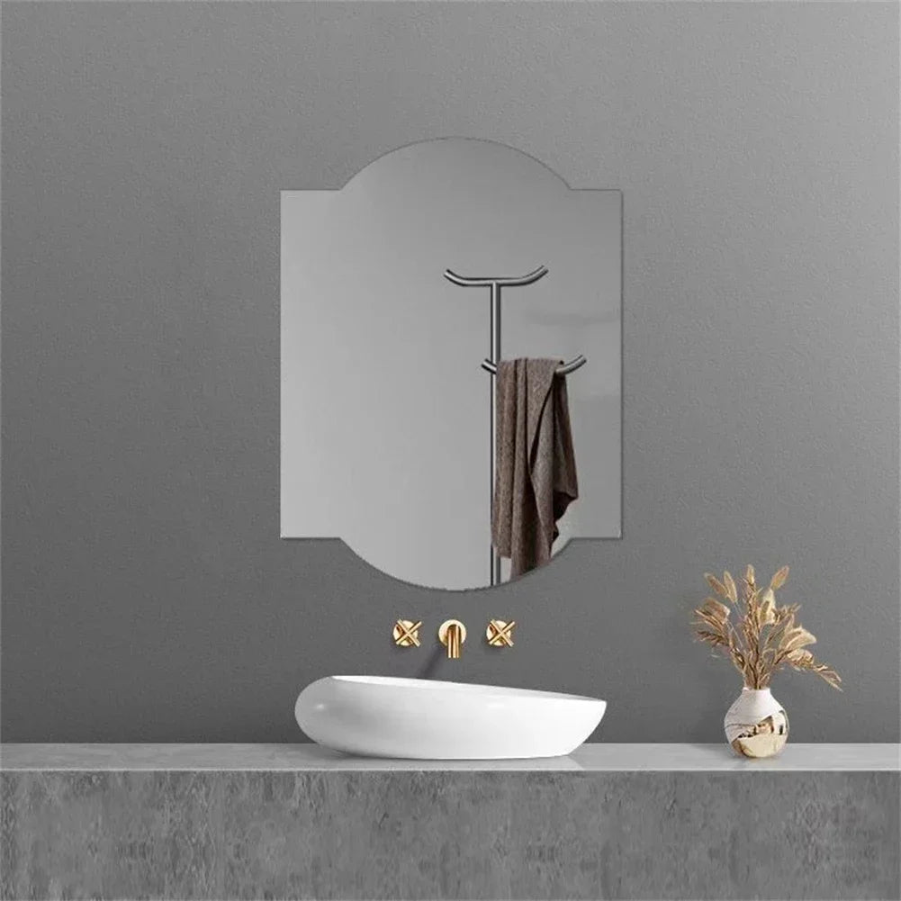 Irregular Mirror Wall Decorative Mirrors For Dressing Table Bedroom Living Room Glass Mirror Living Room Decor
