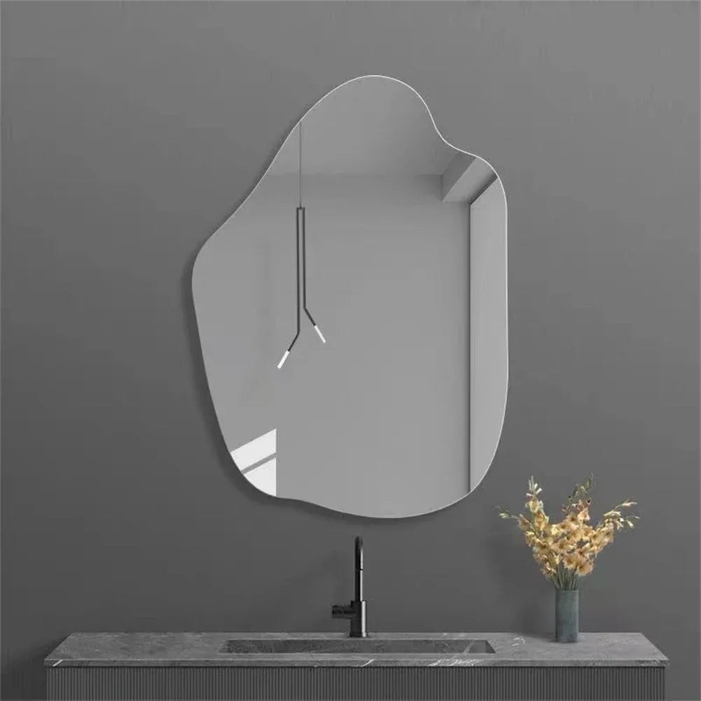 Irregular Mirror Wall Decorative Mirrors For Dressing Table Bedroom Living Room Glass Mirror Living Room Decor