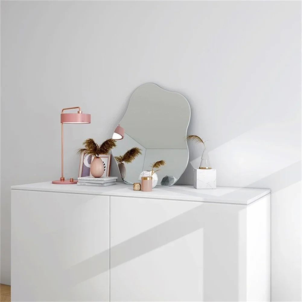 Irregular Mirror Wall Decorative Mirrors For Dressing Table Bedroom Living Room Glass Mirror Living Room Decor